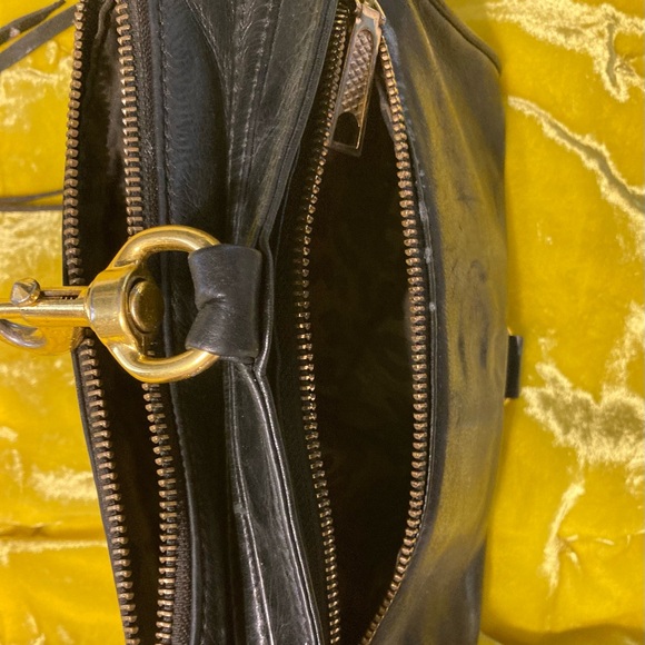Rebecca Minkoff Black Leather Crossbody Bag - Picture 5 of 9